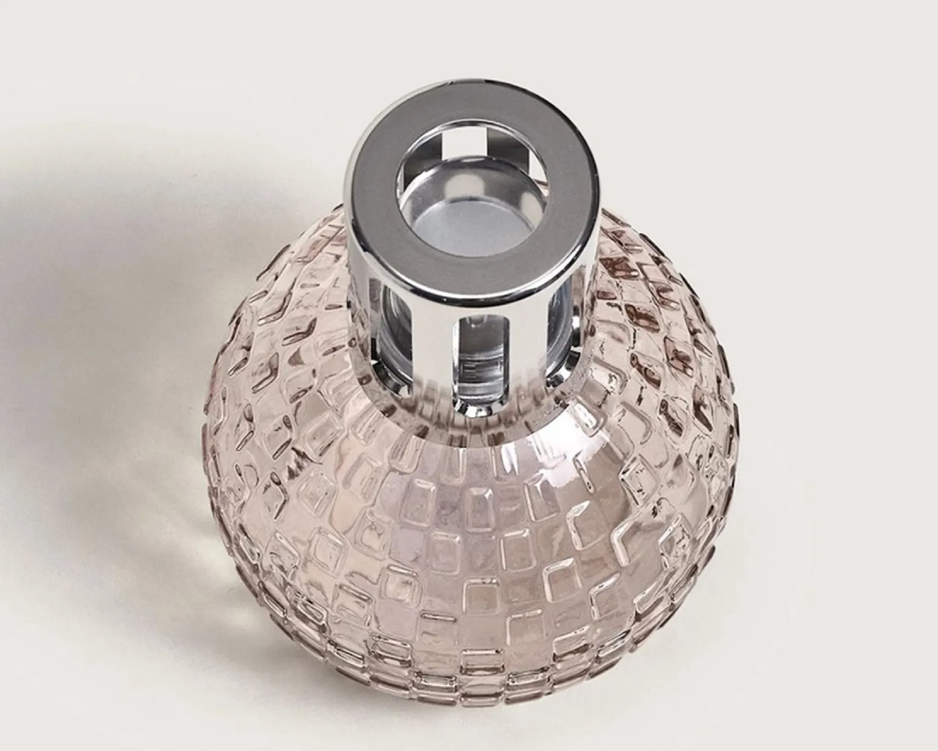 Cofanetto lampada catalitica disco rosa con profumo 250 ml douceur de pamplemousse Maison berger paris