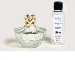 Cofanetto lampada catalitica kali trasparente con profumo 250 ml splendeur vanille Maison berger paris