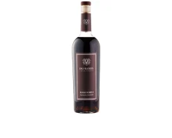 Cofanetto regalo rosso nobile decanter e bottiglia bordolese Dr. vranjes