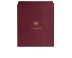 Cofanetto regalo rosso nobile decanter e bottiglia bordolese Dr. vranjes