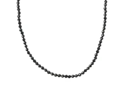 Collana argento con agata nera Selezione zanolli