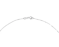Collana argento con punto luce zircone bianco Selezione zanolli