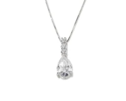 Collana argento con zirconi bianchi Sovrani