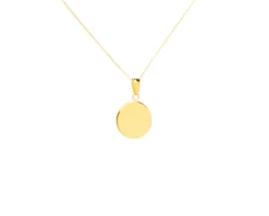 Collana argento dorato con ciondolo in pasta di corallo Selezione zanolli