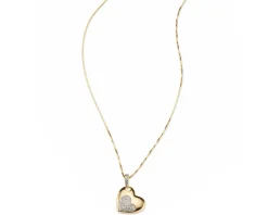 Collana argento dorato con cubic zirconia Sovrani