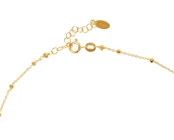 Collana argento dorato con madreperla, ceramica e selenite Selezione zanolli