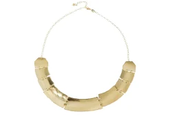 Collana argento dorato satinato Selezione zanolli