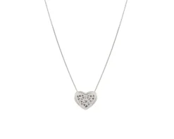 Collana armonica argento cuore grande Nomination