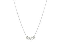 Collana armonica argento cuori Nomination