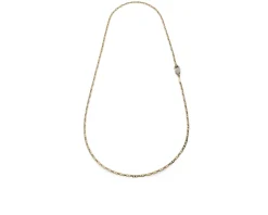 Collana classica in bronzo dorato Unoaerre