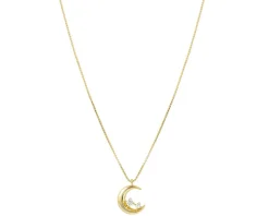 Collana dreams beats argento dorato luna con zirconi Nomination