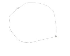 Collana la chicca oro 750‰ con diamanti Selezione zanolli