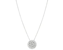 Collana life bouquet argento con pietre cubic zirconia Nomination