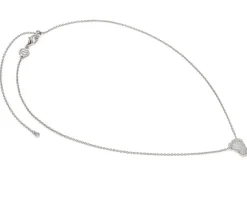 Collana life poetry argento piedino con pavè di zirconi Nomination