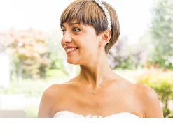 Collana oro 750‰ con acquamarina goccia e diamanti Selezione zanolli