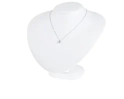 Collana oro 750‰ con acquamarina goccia e diamanti Selezione zanolli