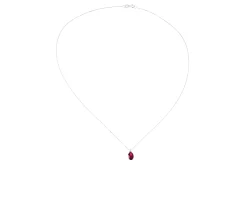 Collana oro 750‰ con rubino e diamanti Selezione zanolli