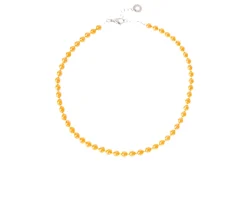 Collana perleadi arancione e corallo Antica murrina