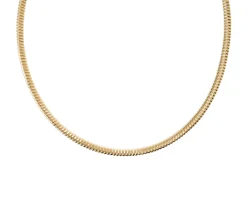 Collana premium argento dorato Unoaerre