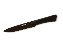 Coltello bistecca black edge acciaio Sambonet