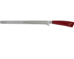 Coltello salmone elegance acciaio con manico rosso Berkel