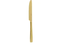 Coltello tavola flat gold acciaio Sambonet