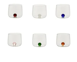 Confezione di bicchieri tumbler bilia 6 pezzi assortiti Zafferano