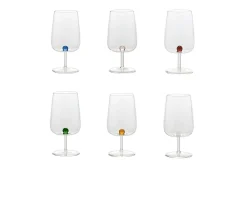 Confezione di calici bilia 6 pezzi assortiti Zafferano