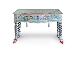 Console versailles silver line dipinta a mano Tom's drag