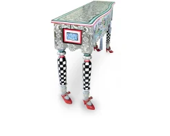Console versailles silver line dipinta a mano Tom's drag