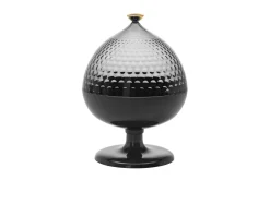 Contenitore pumo fumè e nero Kartell