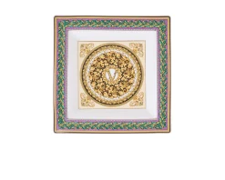 Coppa quadra barocco mosaic porcellana Versace