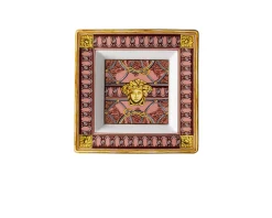 Coppa quadra la scala del palazzo porcellana rosa Versace