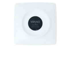 Coppa quadra piana barocco haze porcellana Versace
