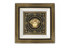 Coppa quadra virtus gala porcellana nero Versace