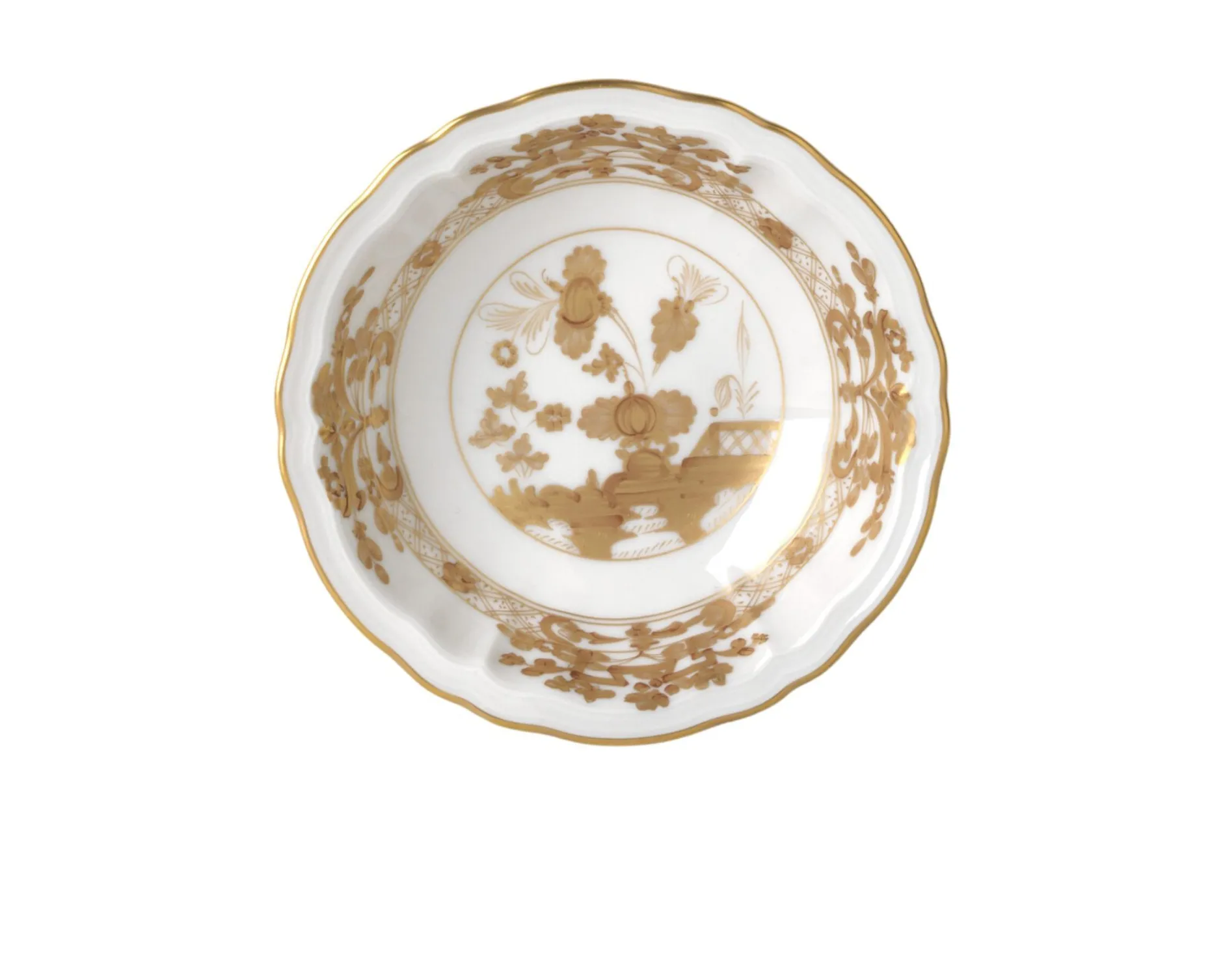 Coppetta oriente italiano aurum porcellana Richard ginori