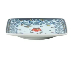 Coppetta quadra le jardin anniversary porcellana blue Versace
