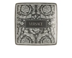 Coppetta quadra piana barocco haze porcellana Versace
