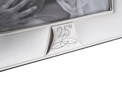 Cornice 25° anniversario argento bilaminato albero della vita Selezione zanolli