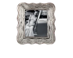 Cornice dora argento con fascia lavorata Selezione zanolli