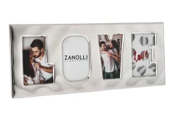 Cornice love argento pvd panoramica Selezione zanolli