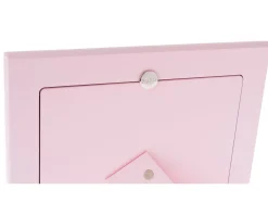 Cornice orsetto sleepy argento pvd con decorazione rosa Selezione zanolli