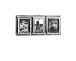 Cornice tripla argento Selezione zanolli