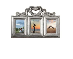 Cornice tripla nastrino argento rettangolare Selezione zanolli
