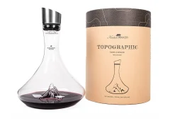 Decanter topographic matterhorn Alaskan maker