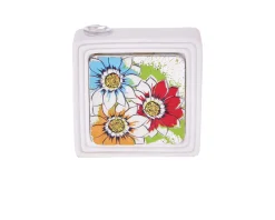 Diffusore maiolica con decoro margherite Selezione zanolli