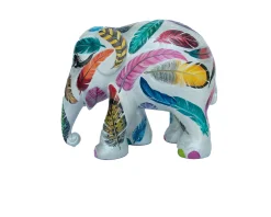 Elephant parade plumage in the wind Elephant parade