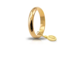 Fede classica oro 750‰ oro giallo Unoaerre