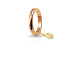 Fede francesina oro 750‰ oro rosso Unoaerre