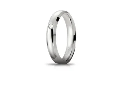 Fede orion oro 750‰ con diamante Unoaerre